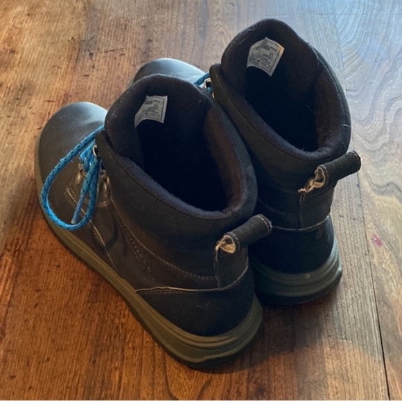 Great MERRELL performance boots black with blue laces hiking winter walk… - Picture 3 of 10